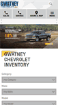 Mobile Screenshot of gwatneychevrolet.net